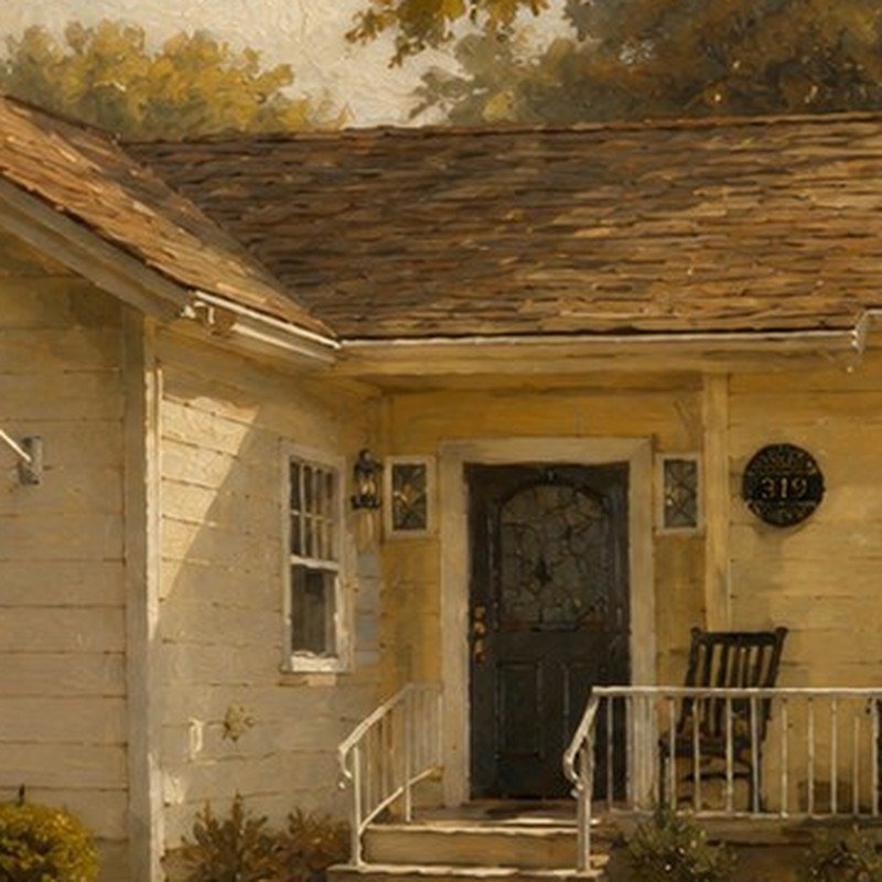 Home portrait, part of William Dean Hinsch's home portraits gallery