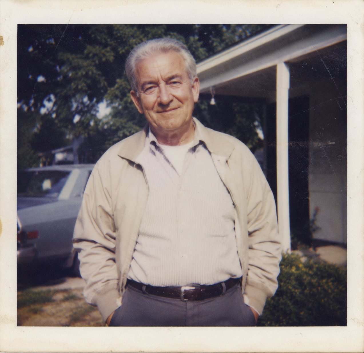 Individual reference photo of the grandfather, taken decades earlier