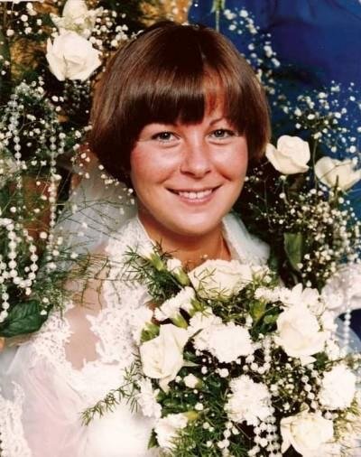 Suzy's mother, on her own wedding day decades earlier