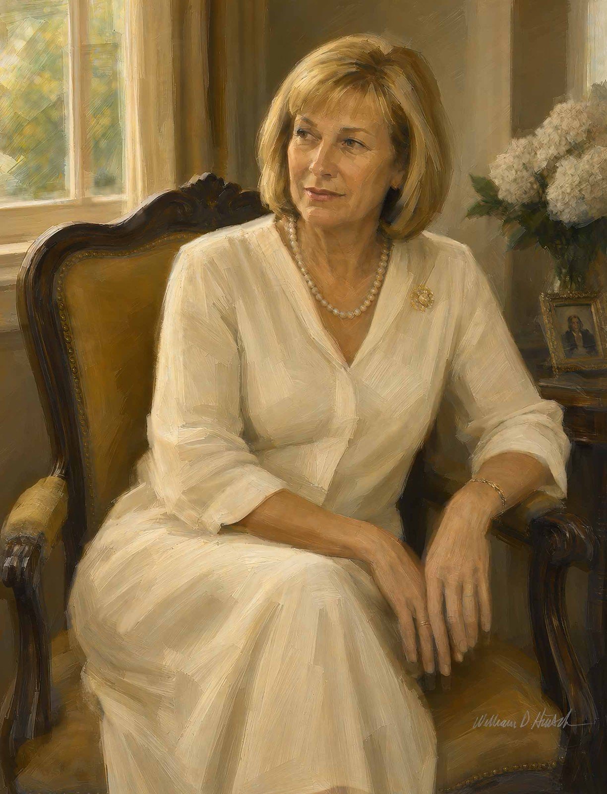 The final formal painting